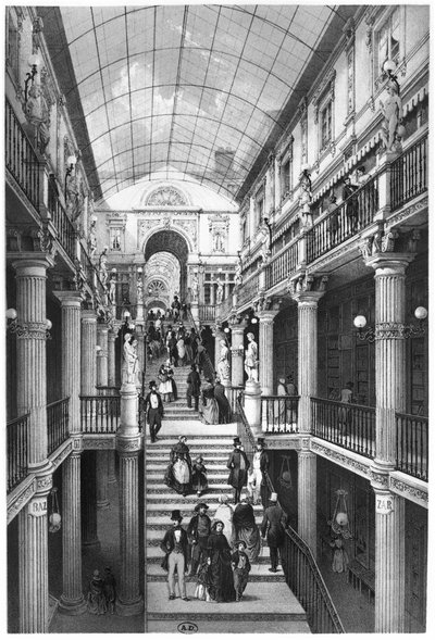 Passage Pommeraye, Nantes by Felix Benoist
